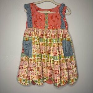 Matilda Jane Corduroy floral dress